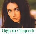 Gigliola CINQUETTI la domenica andando alla messa